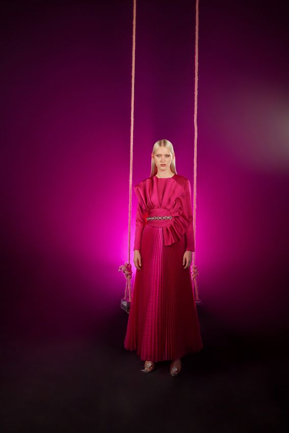  - VIOLANDA DRESS FUŞYA