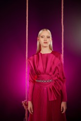 VIOLANDA DRESS FUŞYA - Thumbnail