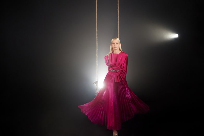 VIOLANDA DRESS FUŞYA