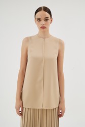 VIOLETTA BEJ BLUZ - Thumbnail