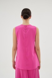 VIOLETTA BLUZ PEMBE - Thumbnail