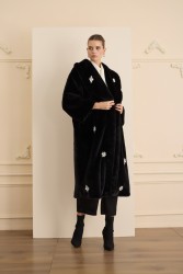 VIONA COAT SİYAH - Thumbnail