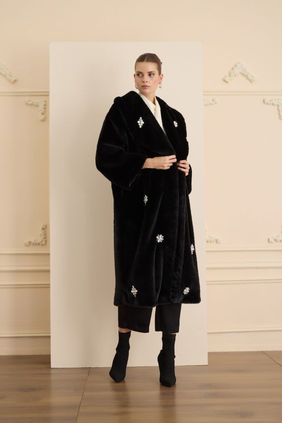 Senna - VIONA COAT SİYAH