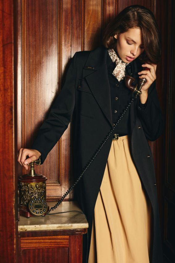 Senna - VIONA TRENÇ SİYAH