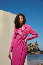 ZELINS FUŞYA ELBİSE - Thumbnail