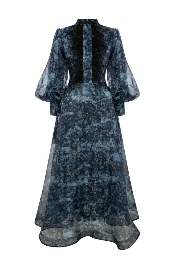 Senna - ZENDAYA ELBİSE GECE MAVİSİ